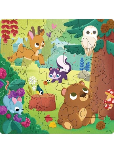 Ravensburger Forest Animals 22pc Wooden Puzzle Ravensburger Forest Animals 22pc Wooden Puzzle
