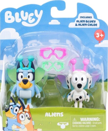 Bluey Romvesen Figursett 2 Stk 3+ År