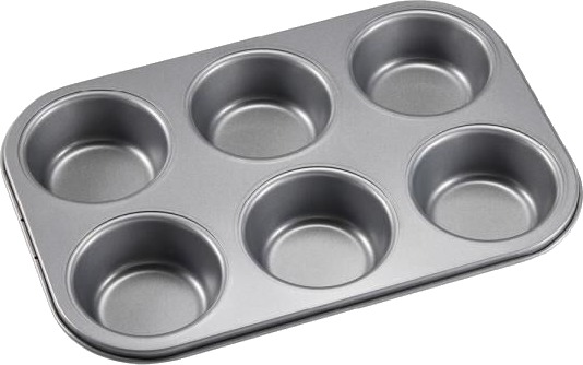 Dorre Karabo muffinsform 6 stk grå Dorre Karabo muffinsform 6 stk grå