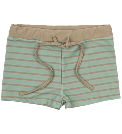 mikk-line Swim Pant Recycled Aop - Green - 134/140CM mikk-line Swim Pant Recycled Aop - Green - 134/140CM