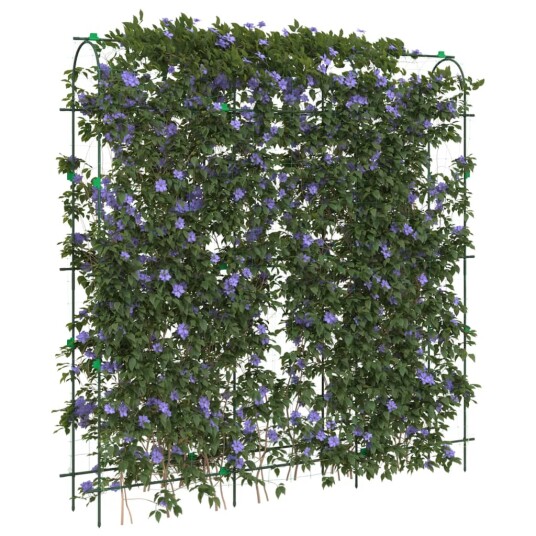 Hageespalier for klatreplanter U-form 181x31x182,5 cm stål Hageespalier for klatreplanter U-form 181x31x182,5 cm stål