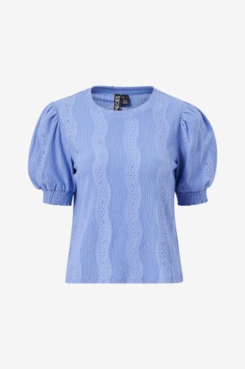 Pieces Topp pcLayla 2/4 Top Blå