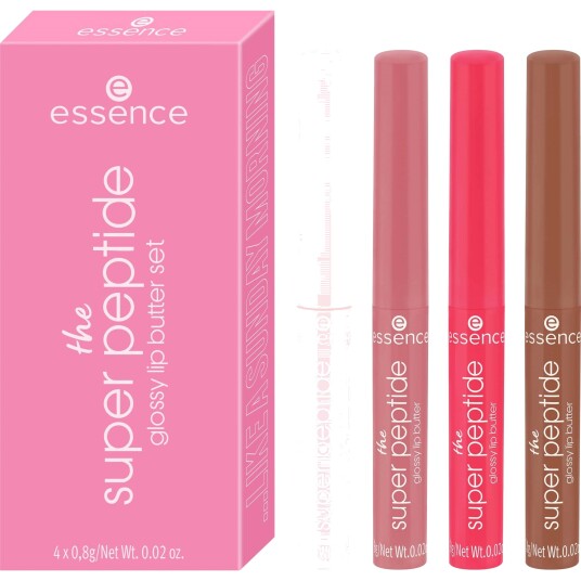 essence The Super Peptide Glossy Lip Butter Set ...Like A Sunday Morni essence The Super Peptide Glossy Lip Butter Set ...Like A Sunday Morni