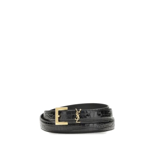 Saint Laurent Dame Accessories Svart 100 CM,