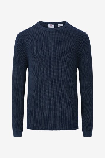 Levi's Pullover LS Rlx Thermal Blå