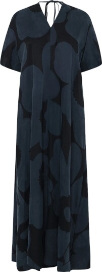 Marimekko Taipale Unikko Navy 42