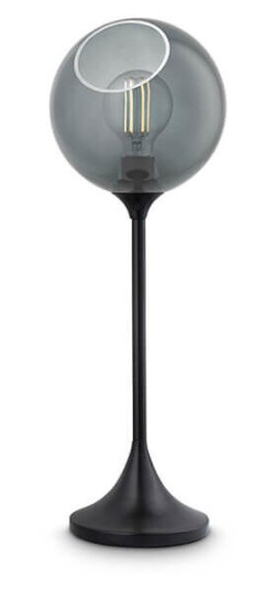 Design By Us Ballroom Bordlampe Smoke/Black Design By Us Ballroom Bordlampe Smoke/Black