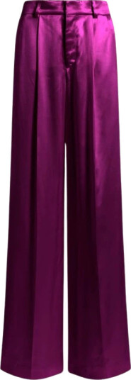 Alberta Ferretti Dame Bukser Lilla L,