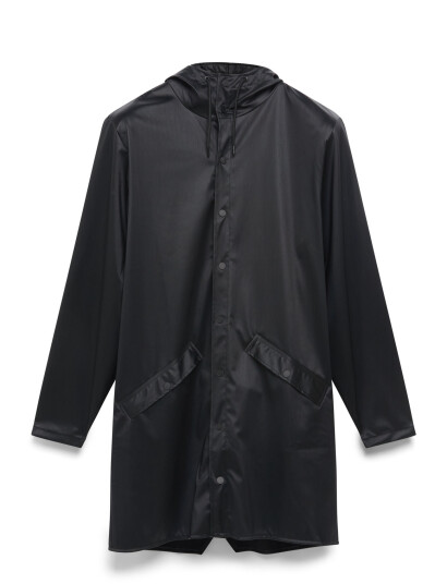 Rains Long Jacket W3 Black M