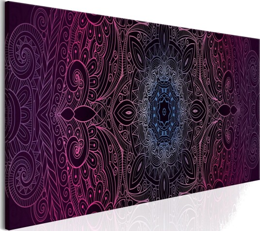 Bilde Purple Mandala 135x45 Artgeist sp. z o. o.