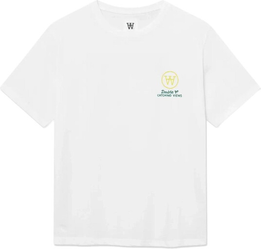 WOOD WOOD Wwace Birder Tee 25074 White M