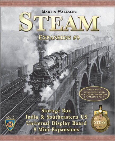 Mayfair Games Steam Utvidelse 5 Kortspill Nord-Amerika