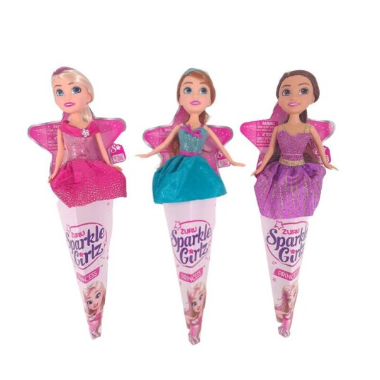 Sparkle Girlz Dukke 27cm assortert Prinsesse