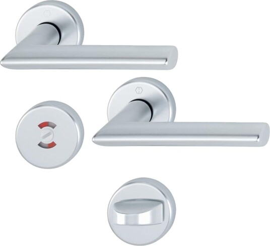 Hoppe Stockholm Id Wc-Tilbehør 37-42 mm, Mattbørstet, 10-Pakning