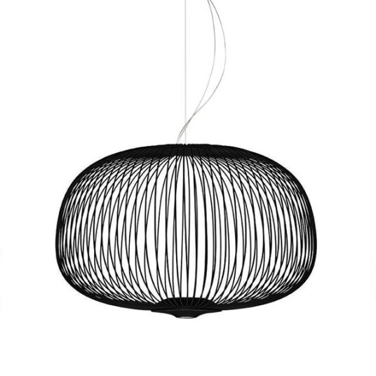 Foscarini Spokes 3 Taklampe Sort Foscarini Spokes 3 Taklampe Sort