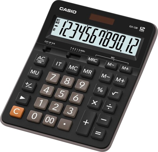 Casio Gx 12b Kalkulator 12 Siffer