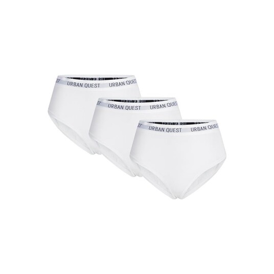 Urban Quest 3-pack Bamboo Maxi Truse Farge: Hvit Størrelse: S Kvinner Urban Quest 3-pack Bamboo Maxi Truse Farge: Hvit Størrelse: S Kvinner