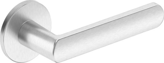 Metal Bud Dørhåndtak Luna R Slim Matt Nikkel Metal Bud Dørhåndtak Luna R Slim Matt Nikkel