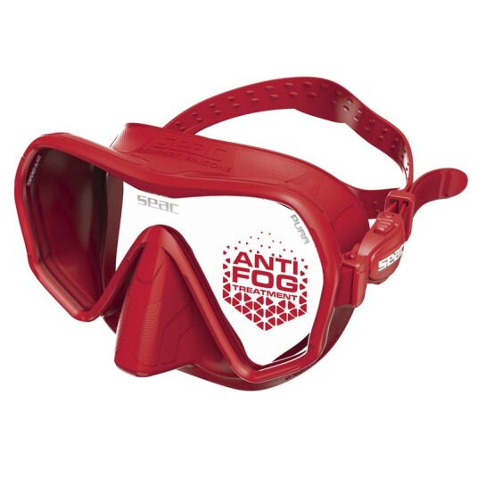 Seac Dykkemaske Pura Antifog Rød Seac Dykkemaske Pura Antifog Rød