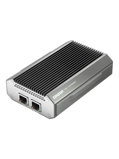 QNAP QNA UC10G2T network adapter USB4 / Thunderbolt 4 10Gb Ethernet x 2 QNA UC10G2T