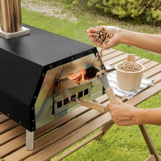 Innovagoods Pelletspizzaovn Med Tilbehør Pizzahven Innovagoods Innovagoods Pelletspizzaovn Med Tilbehør Pizzahven Innovagoods