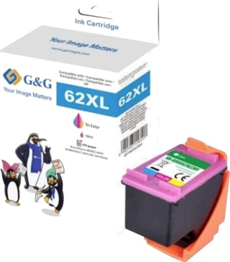 G&G GP H62XLCMY kompatibel blekkpatron GP H62XLCMY