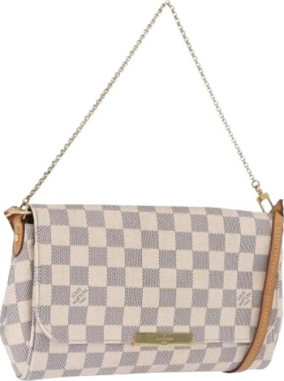 Louis Vuitton Vintage Dame Pre owned Hvit ONE SIZE, Louis Vuitton Vintage Dame Pre owned Hvit ONE SIZE,
