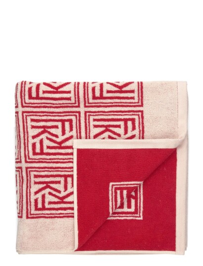 Filippa K Monogram Beach Towel Red