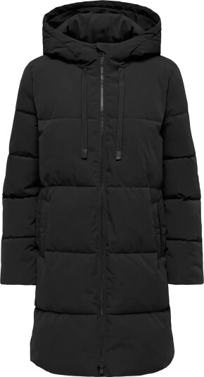 JDY Jdyblair Long Hood Puffer Otw Sij Noos Black XXL