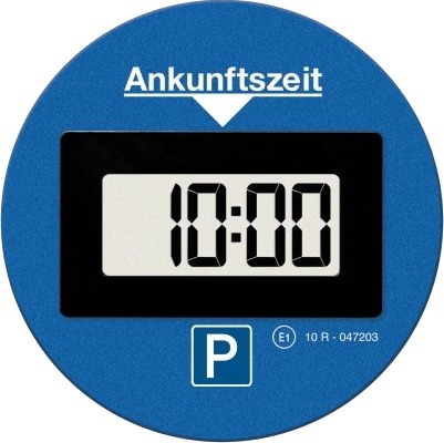 Needit Park Lite One Elektr. Parkeringsskive Godkjenning Blå Needit Park Lite One Elektr. Parkeringsskive Godkjenning Blå
