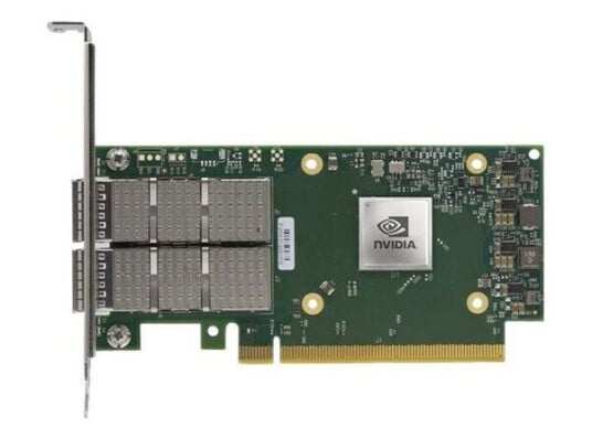 NVIDIA ConnectX-6 Dx EN - Crypto disabled with Secure Boot - network adapter - PCIe 4.0 x16 - 100 Gigabit QSFP56 x 2 NVIDIA ConnectX-6 Dx EN - Crypto disabled with Secure Boot - network adapter - PCIe 4.0 x16 - 100 Gigabit QSFP56 x 2