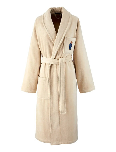 Ralph Lauren Home Denimbea Bath Robe Beige L Ralph Lauren Home Denimbea Bath Robe Beige L