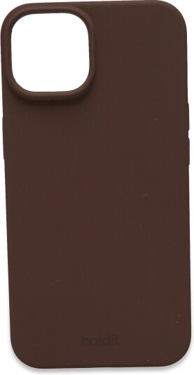 Holdit Silicone Case iPhone 14/13 CHOCOLATE