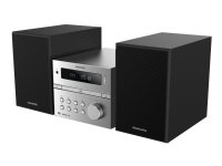 Grundig CMS 4200 - Mikrosystem - svart, sølv Grundig CMS 4200 - Mikrosystem - svart, sølv