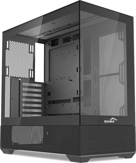 SAMA V40E ATX Mid Tower Svart V40E-BKAD00X1-RU SAMA V40E ATX Mid Tower Svart V40E-BKAD00X1-RU