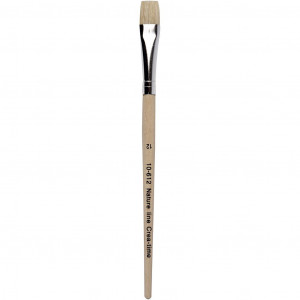 Nature Line Penselnr. 12L: 19 cmB: 11 mmflat12 stk. Nature Line Penselnr. 12L: 19 cmB: 11 mmflat12 stk.