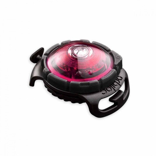 Orbiloc Dual Safety Light for Dogs Rosa