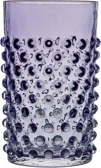 Anna Von Lipa Hobnail glass 20 cl Indigo