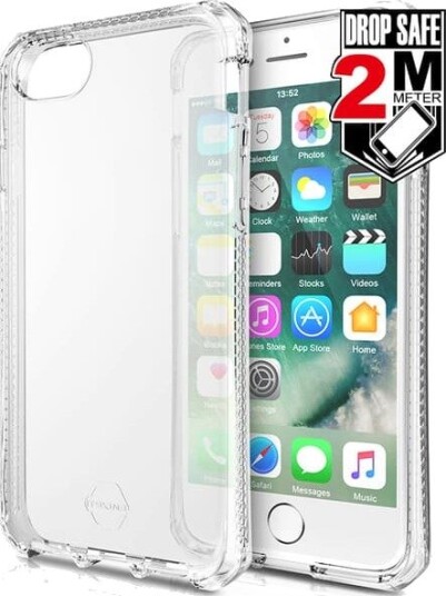 Cirafon Spectrum Drop Safe Iphone 7/8/se 2020/se 2022 Gjennomsiktig