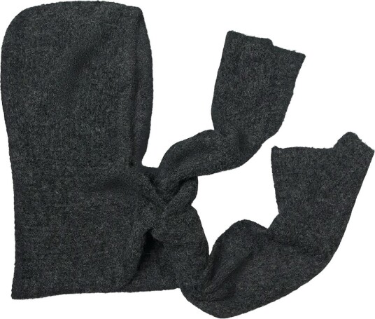 Object Objmilu Scarf Knit Balaclava Noos Grey ONE SIZE