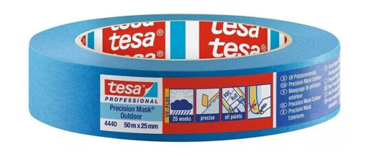 tesa Masking Tape Outdoor Precision 50 m x 25 mm tesa Masking Tape Outdoor Precision 50 m x 25 mm
