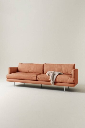 Jotex ANTWERPEN sofa 4-seter Konjakk 1675729-03-0 1675729-02-0