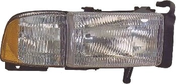 ABAKUS 333-1104R-HSU Frontlykter