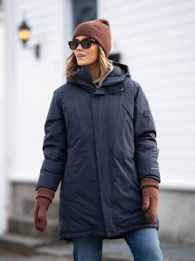 Twentyfour Finse Dunparkas Blå 46