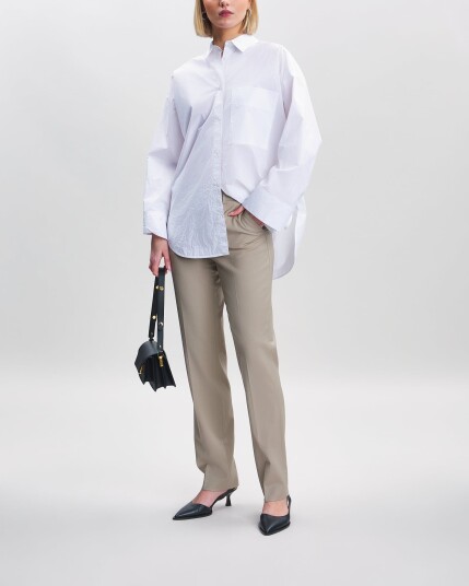 Filippa K Emma Wool Trousers Beige 36 Filippa K Emma Wool Trousers Beige 36