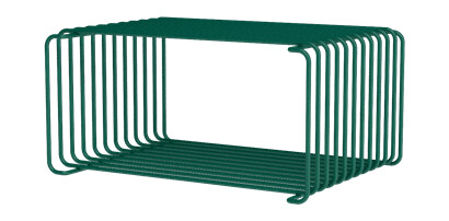 Montana Panton Bokhylle i Halv Høyde med Tråd 136 – Furu 17,2 cm x 25,7 cm