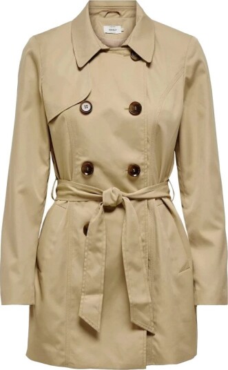 ONLY Valerie Trenchcoat Ginger Root L