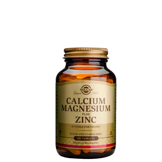Calcium Magnesium plus Zinc, 100 tabletter Calcium Magnesium plus Zinc, 100 tabletter