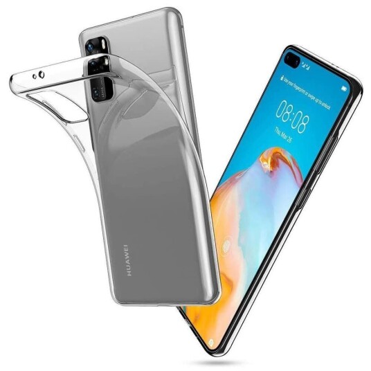 Tech-Protect Huawei P40 Pro Tech-Protect Flexair Crystal Deksel - Gjennomsiktig Tech-Protect Huawei P40 Pro Tech-Protect Flexair Crystal Deksel - Gjennomsiktig