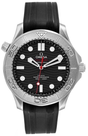 Omega Herreklokke 210.32.42.20.01.002 Seamaster Diver 300M Sort/Gummi